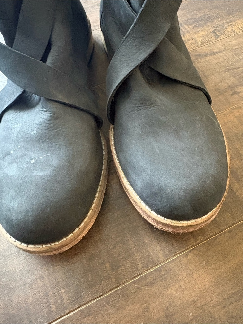 Free People Las Palmas Black Ankle Boots - Picture 9 of 12